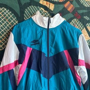 Vintage Umbro Premier Windbreaker Jacket